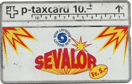 Switzerland: PTT K P 94/04 444L SEVA Lotterie - Sevalor - Svizzera