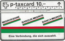 Switzerland: PTT K P 93/07 307L Migros Bank - Schweiz