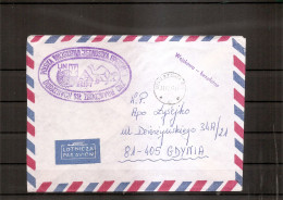 Pologne - Casques Bleus ( Lettre Commémorative De 1977 à Voir) - Lettres & Documents