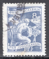 Yugoslavia 1950 Single Stamp For Local Economy In Fine Used - Oblitérés