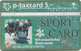 Switzerland: PTT K P 93/07 307L Sport Card - Bob - Schweiz