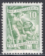 Yugoslavia 1950 Single Stamp For Local Economy In Fine Used - Used Stamps