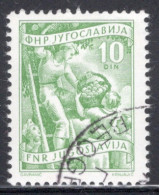 Yugoslavia 1950 Single Stamp For Local Economy In Fine Used - Used Stamps