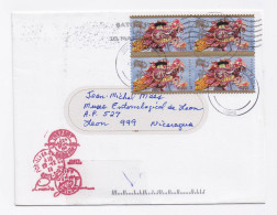 ENVELOPPE DE DONALDSONVILLE POUR LEON DU 11/03/2012 ANNEE DU DRAGON - Lettres & Documents