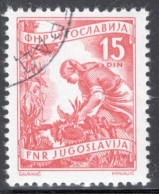 Yugoslavia 1950 Single Stamp For Local Economy In Fine Used - Used Stamps