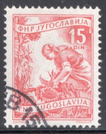 Yugoslavia 1950 Single Stamp For Local Economy In Fine Used - Oblitérés