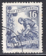 Yugoslavia 1950 Single Stamp For Local Economy In Fine Used - Oblitérés