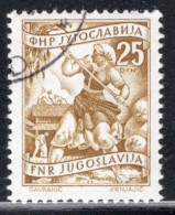 Yugoslavia 1950 Single Stamp For Local Economy In Fine Used - Used Stamps