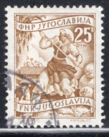 Yugoslavia 1950 Single Stamp For Local Economy In Fine Used - Used Stamps