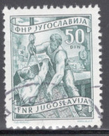 Yugoslavia 1950 Single Stamp For Local Economy In Fine Used - Used Stamps