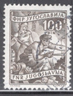 Yugoslavia 1950 Single Stamp For Local Economy In Fine Used - Oblitérés