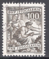 Yugoslavia 1950 Single Stamp For Local Economy In Fine Used - Oblitérés