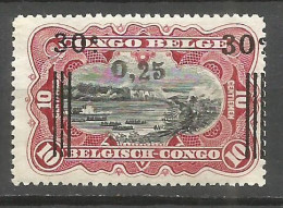 CONGO BELGA YVERT NUM.  104 NUEVO SIN GOMA - Ongebruikt