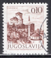 Yugoslavia 1971 Single Stamp For Sightseeing In Fine Used - Used Stamps