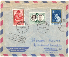 Belgique - Leuven - Lettre Pour Marseille (France) - Bel Affranchissement - 1er Février 1962 - Cartas & Documentos