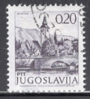 Yugoslavia 1971 Single Stamp For Sightseeing In Fine Used - Gebraucht