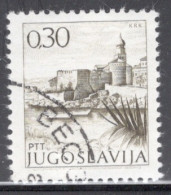 Yugoslavia 1971 Single Stamp For Sightseeing In Fine Used - Usados