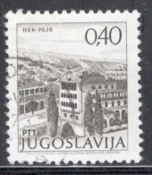 Yugoslavia 1971 Single Stamp For Sightseeing In Fine Used - Gebraucht