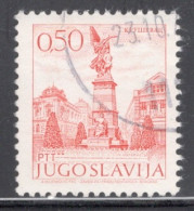 Yugoslavia 1971 Single Stamp For Sightseeing In Fine Used - Gebraucht