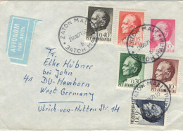 Ganzsache Zaton Mali 1971 > Hamborn - Marschall Tito - Storia Postale