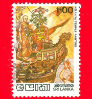 SRI LANKA - Usato - 1979 - Festival Del Vesak - La Principessa Theri Sanghamitta Trasporta In Nave L'albero Della Bodhi - Sri Lanka (Ceylon) (1948-...)