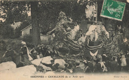 Essonnes * Cavalcade Du 21 Aout 1910 * Le Char Des Reines - Essonnes
