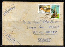 1C213 - NEPAL - LETTRE DU 30/12/1984 POUR LA FRANCE - Nepal