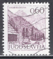 Yugoslavia 1971 Single Stamp For Sightseeing In Fine Used - Gebraucht