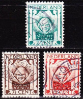 1924 Kinderzegels Gestempelde Serie NVPH 141 / 143 - Oblitérés