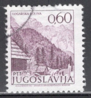 Yugoslavia 1971 Single Stamp For Sightseeing In Fine Used - Used Stamps