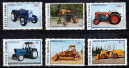 1985 - Tracteurs Et Engins Roum. Universal Mi 4179/4184  MNH - Ungebraucht