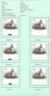 Belgium -  2006 BUZIN Birds - 4,30€   FUUT/GREBE HUPPE   Plaatnummers 1 - 6  Postfris - Zie Scan - 2011-..