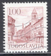 Yugoslavia 1971 Single Stamp For Sightseeing In Fine Used - Gebraucht