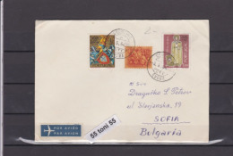 1964 Cover From Portugal Travel To Bulgaria - Cartas & Documentos