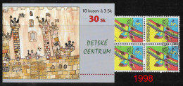 Slovakia 1998 ** Children Centre  ** Michel SK 311  ** CTO ** Slowakei** Full Booklet - Autres & Non Classés