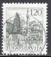 Yugoslavia 1971 Single Stamp For Sightseeing In Fine Used - Gebruikt