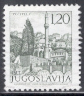 Yugoslavia 1971 Single Stamp For Sightseeing In Fine Used - Gebraucht