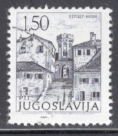 Yugoslavia 1971 Single Stamp For Sightseeing In Fine Used - Gebruikt