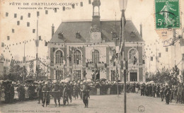 Chatillon Coligny * 1909 * Fête , Concours De Pompes (2) * Sapeurs Pompiers Pompier Fireman - Chatillon Coligny