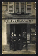 CPA à Identifier Commerce Shop  Tabac Non Circulé - Winkels