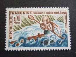 France 1969 - YV. 1609. Mi 1678 - YT 1609 ( World Kayak-Canoeing Championships ) MNH** (P21-09) - Kano