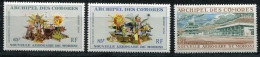 COMORES - PA N° 39 À 41 ** , AÉROGARE DE MORONI - LUXE - Unused Stamps