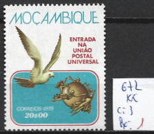 MOZAMBIQUE 672 ** Côte 3 € - Mozambique