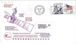 USA-AERO N° 1204/840 S/L.DE KENNEDY SC/19.5.83  THEME: SATELLITE INTELSAT - 3c. 1961-... Cartas & Documentos