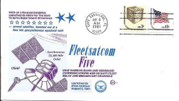 USA-AERO N° 1204+COMPL.S/L.DE CAPE CANAVERAL/6.8.81  THEME: SATELLITE NAVY - 3c. 1961-... Cartas & Documentos