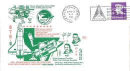 USA-AERO N° 1339 S/L.DE KENNEDY SPACE CENTER/22.4.81 THEME: SIMULATEUR NAVETTE - 3c. 1961-... Covers