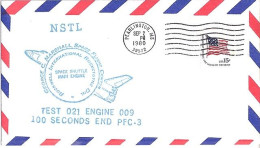 USA-AERO N° 1204 S/L.DE PEARLINGTON/2.9.80 THEME: TEST MOTEUR NAVETTE - 3c. 1961-... Brieven