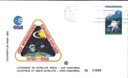 USA-AERO N° 1158 S/L.DE CAPE CANAVERAL/22.10.77  THEME: SATELLITE ISEE-B - 3c. 1961-... Brieven