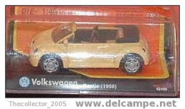 DIE CAST MODEL - AUTOMODELLO- CAR MODEL - VOLKSWAGEN BEETLE 1995 (SCALA 1:43) - Autres & Non Classés