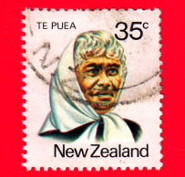 NUOVA ZELANDA - Usato - 1980 - Personalità Maori - Te Puea - 35 - Oblitérés